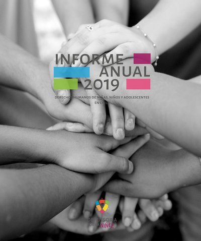 Portada del Informe Anual 2019 de la Defensoría de la Niñez